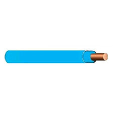 Wire Commodity 10 THHN SOLID BLUE